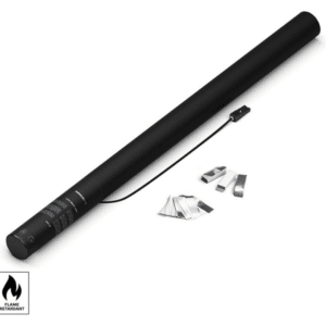 MagicFX Electric Shot Cannon 80cm Metallic Konfetti silber weiß