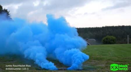 Jumbo Rauchfackel blau, 100 Sek., T1