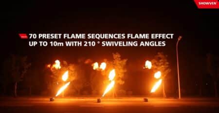 Showven Circle Flamer X-F1800 210°