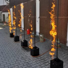 Flamebar Flammensäule Senkrecht vertikal für G-Flame 210cm