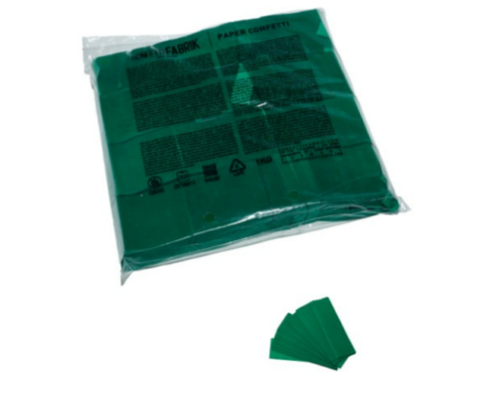 KF Papier Confetti dark green 1kg