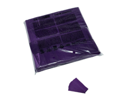 KF Papier Confetti purple 1kg