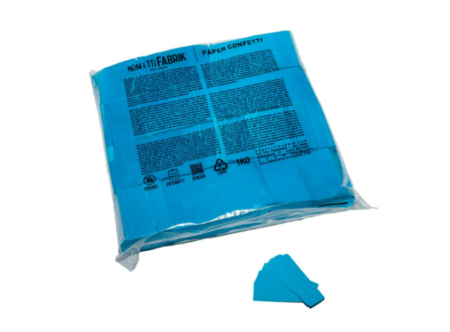 KF Papier Confetti light blue 1kg