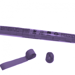 Konfetti Fabrik Papier Streamer purple lila 20m x 2,5cm