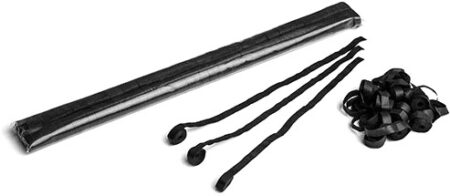 MAGICFX® Papier Streamer Schwarz 5m x 0,85cm 50 Polybags