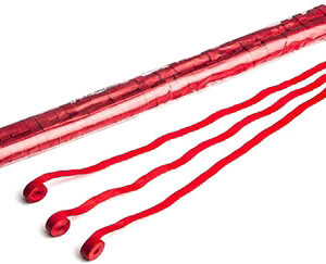 MAGICFX® Papier Streamer Rot 5m x 0,85cm 50 Polybags
