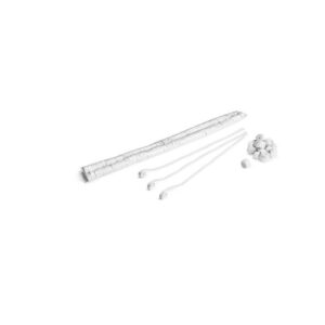 MAGICFX® Papier Streamer Weiß 5m x 0,85cm 100 Rollen