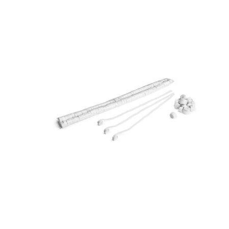 MAGICFX® Papier Streamer Weiß 5m x 0,85cm 100 Rollen