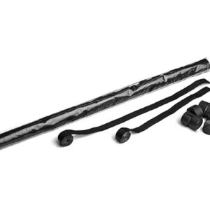 MAGICFX® Papier Streamer Schwarz 10m x 1,5cm 50 Polybags