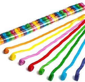 MAGICFX® Metallic Streamer Multicolor 5m x 0,85cm 50 Polybags