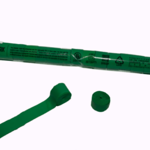 Konfettifabrik Papier Streamer dark green 20mx2,5cm