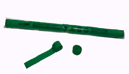 Konfettifabrik Papier Streamer dark green 20mx2,5cm