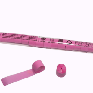 Konfettifabrik Papier Streamer pink 10mx2,5cm