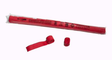 Konfettifabrik Papier Streamer rot 10mx2,5cm