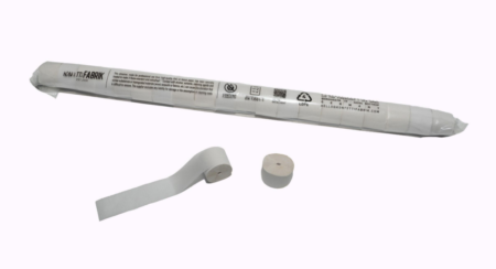 Konfettifabrik Papier Streamer weiß 10mx2,5cm