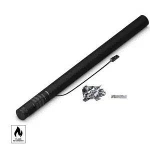 MAGICFX® Electric Shot PRO 80cm Metallic Confetti Silber