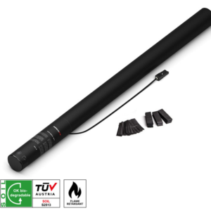 MAGICFX® Electric Shot Cannon 80cm Papier Konfetti Schwarz