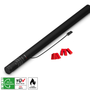 MAGICFX® Electric Shot Cannon 80cm Papier Konfetti Rot