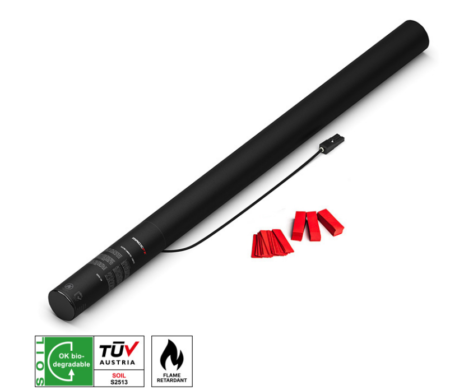MAGICFX® Electric Shot Cannon 80cm Papier Konfetti Rot
