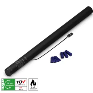 MAGICFX® Electric Shot Cannon 80cm Papier Konfetti Dunkelblau