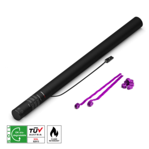 MAGICFX® Electric Shot Cannon 80cm Papier Streamer Violett