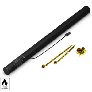 MAGICFX® Electric Shot Cannon 80cm Metallic Streamer Gold