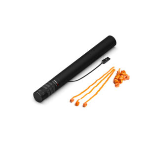MAGICFX® Electric Shot Cannon 50cm Papier Streamer Orange