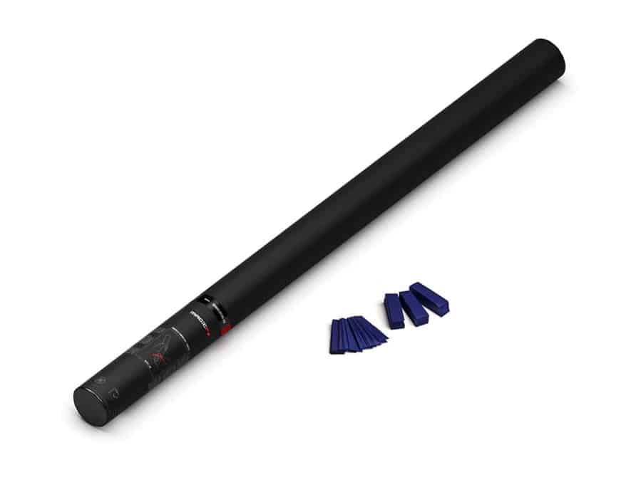 MAGICFX® Handheld Cannon 80cm Papier Konfetti dunkelblau