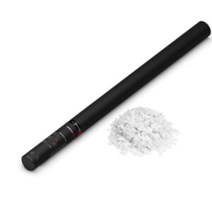 MAGICFX® Handheld Cannon 80cm Papier Konfetti weiß Schnee white Snowflakes