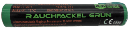 Rauchfackel grün, 60 Sek., T1