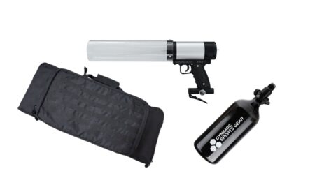 T-Shirt Kanone Gun "The Colt" inkl. Tasche und Tank