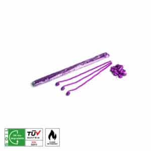 MAGICFX® Paper Streamer Purple 5m x 0,85cm 1x VE - 50 Polybags á 100 st.