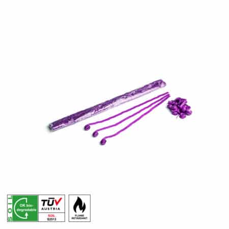 MAGICFX® Paper Streamer Purple 5m x 0,85cm 1x VE - 50 Polybags á 100 st