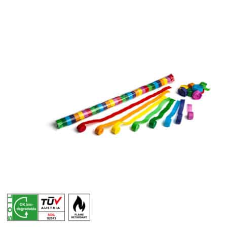 MAGICFX® Paper Streamer Multicolour 10m x 1,5cm 1x VE - 50 Polybags á 100 st