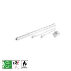 MAGICFX® Paper Streamer White 10m x 1,5cm 1x VE - 50 Polybags á 100 st.