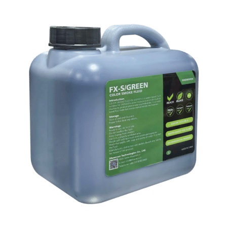 Showven FX-S/GREEN Color Smoke Fluid VE - 4x3l