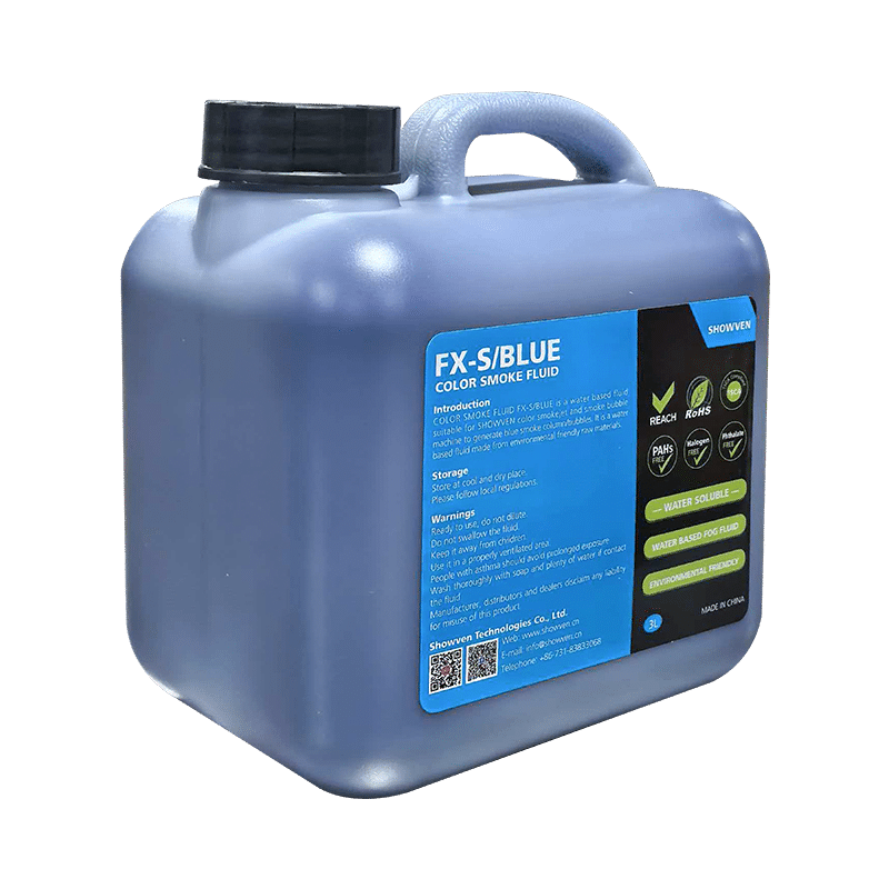 Showven FX-S/BLUE Color Smoke Fluid VE - 4x3l