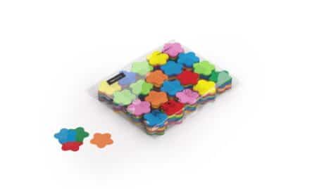 Magic FX Papier Slowfall Konfetti Blumen 55mm multicolor bunt 1kg