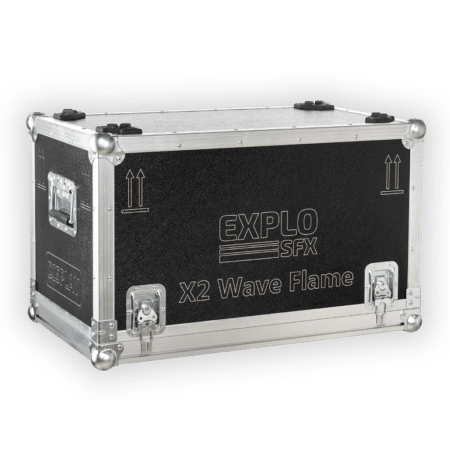 Explo Flight Case X2 Wave Flamer