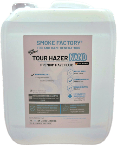 Smoke Factory Tour Hazer Nano Fluid 5L